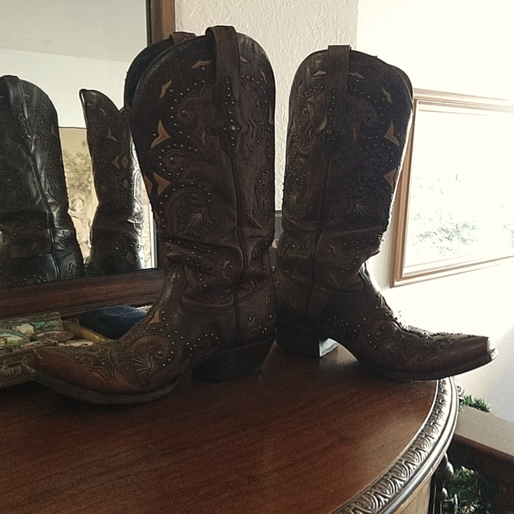 Women's Lucchese cowboy boots size 7 1/2 B
